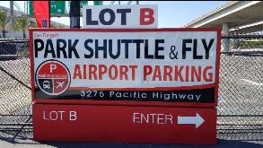San Diego's Park Shuttle & Fly LOT B