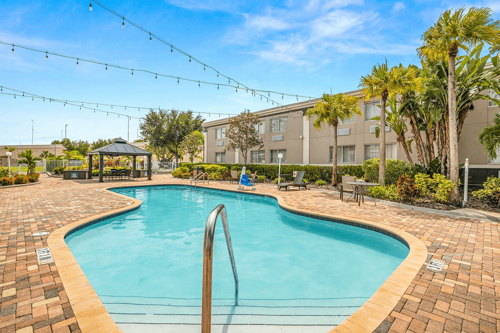 pool in quality hotel