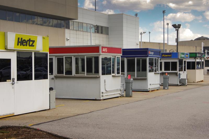Car rental at SDF Airport