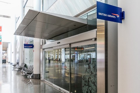 British Airways Lounge at PHL Airport