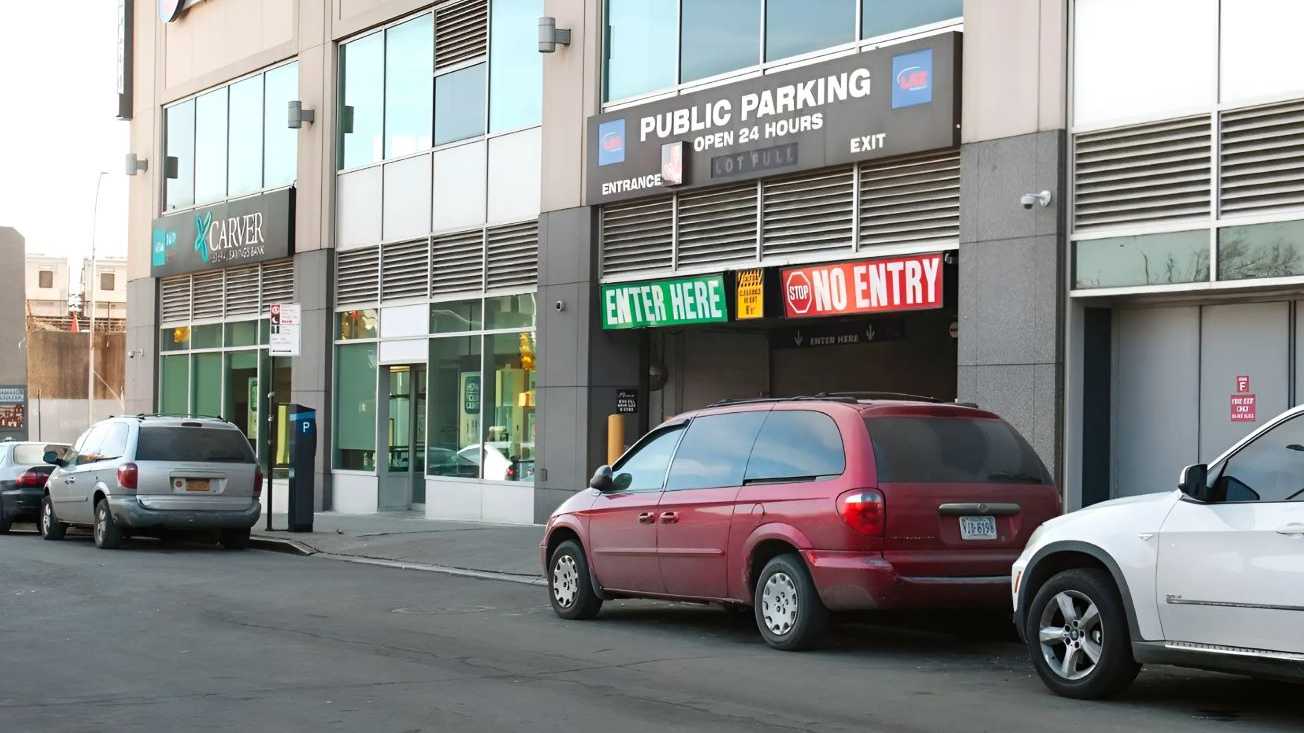Jamaica Center JFK INDOOR Airport Parking (NO SHUTTLE)