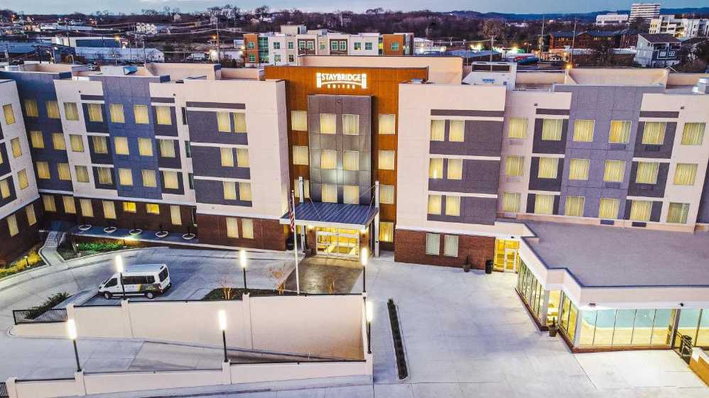 Staybridge suites Midtown BNA Airport Parking