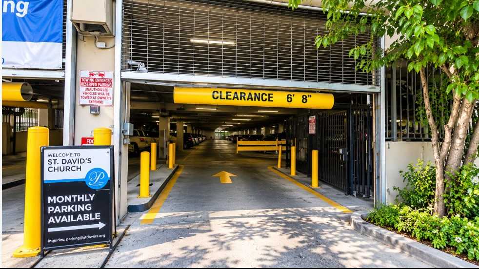 (M) ST DAVID EPISCOPAL CHURCH GARAGE AUS Airport Parking