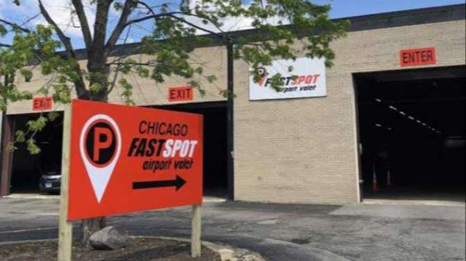 OneSpot Outdoor Valet O’Hare Airport Parking (Lowest this week)