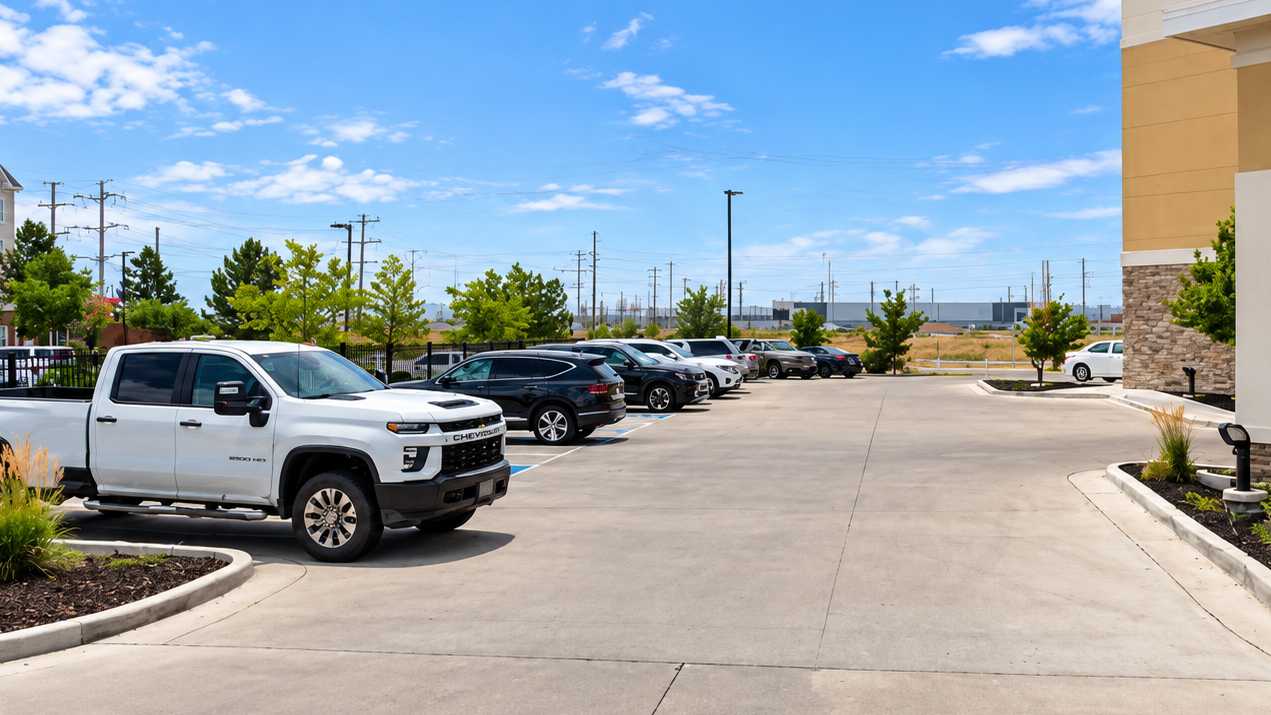 Homewood Suites by Hilton SLC Airport Parking