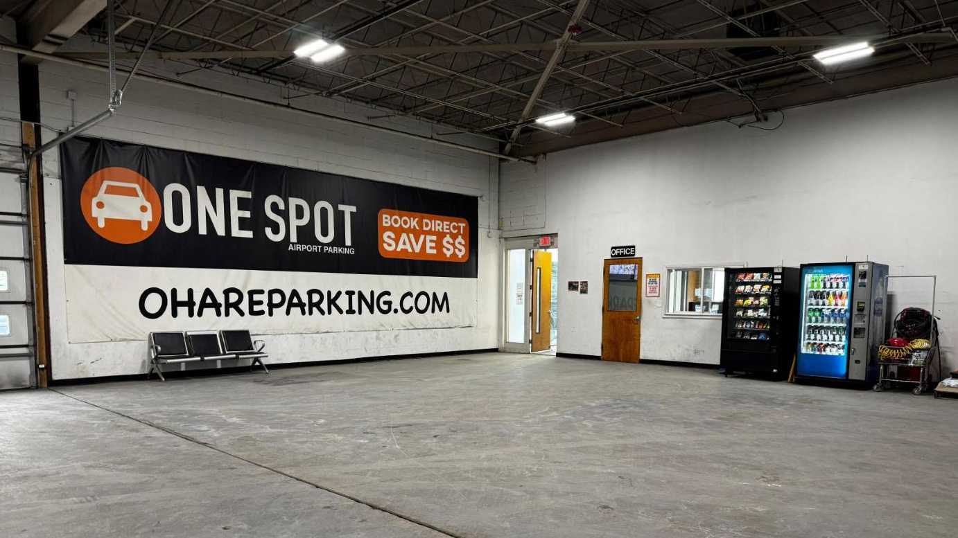 OneSpot Indoor Valet O’Hare Airport Parking (Lowest this week)