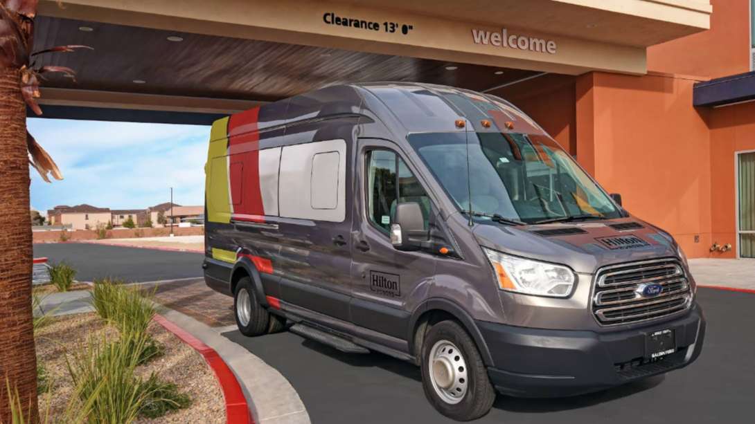Hampton Inn Las Vegas Strip South LAS Airport Parking