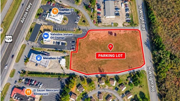 2701 N Wright Rd TYS Airport Parking